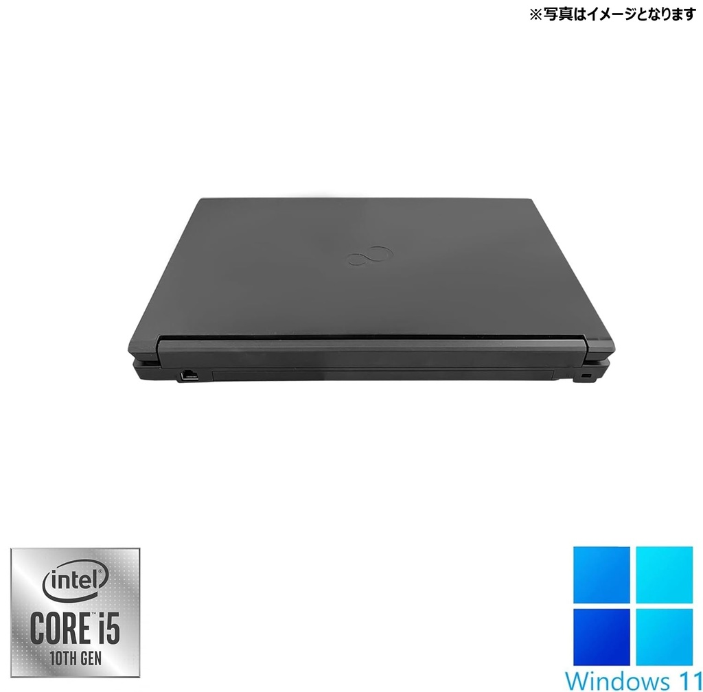 整備済み品】富士通 ノートPC A5510 / 15.6型 / 10キー / Win11 Pro/MS
